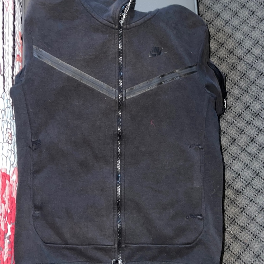 Nike tech fleece athletic sweatshirt jacket size small